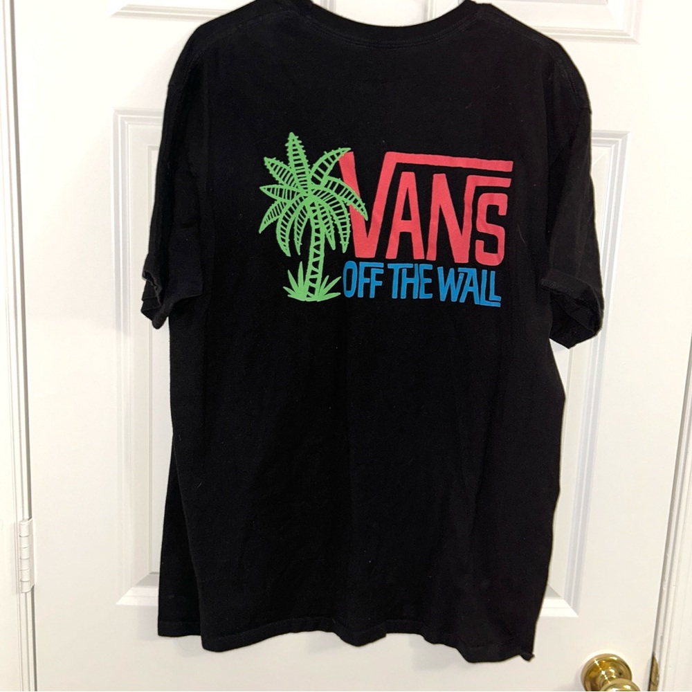 Vans Black Graphic T-Shirt for Men